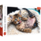 1000 Piece Jigsaw Puzzles, Cheerful Kitten, Puzzle of Animals, Cats, Kittens and Pets, Adult Puzzles, Trefl 10448